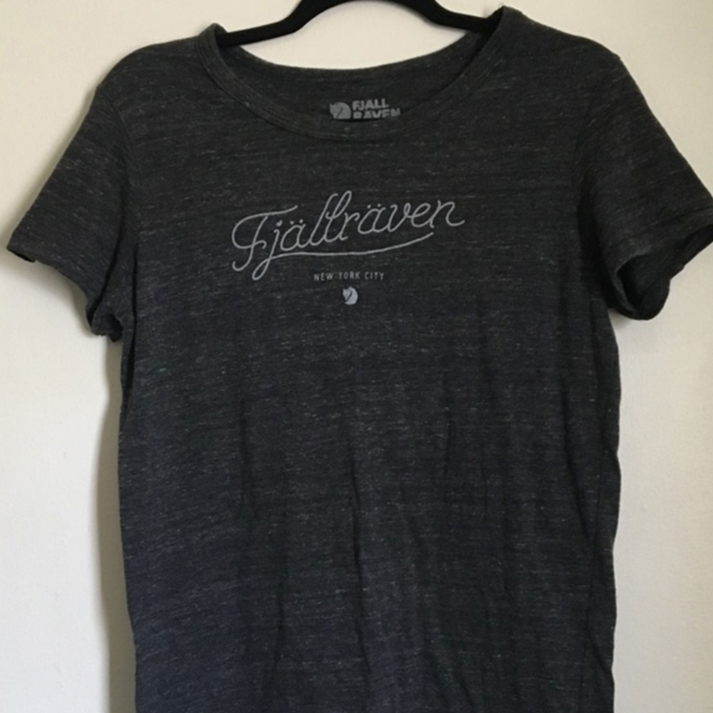 Fjallraven Heather Gray Tshirt Women's XL